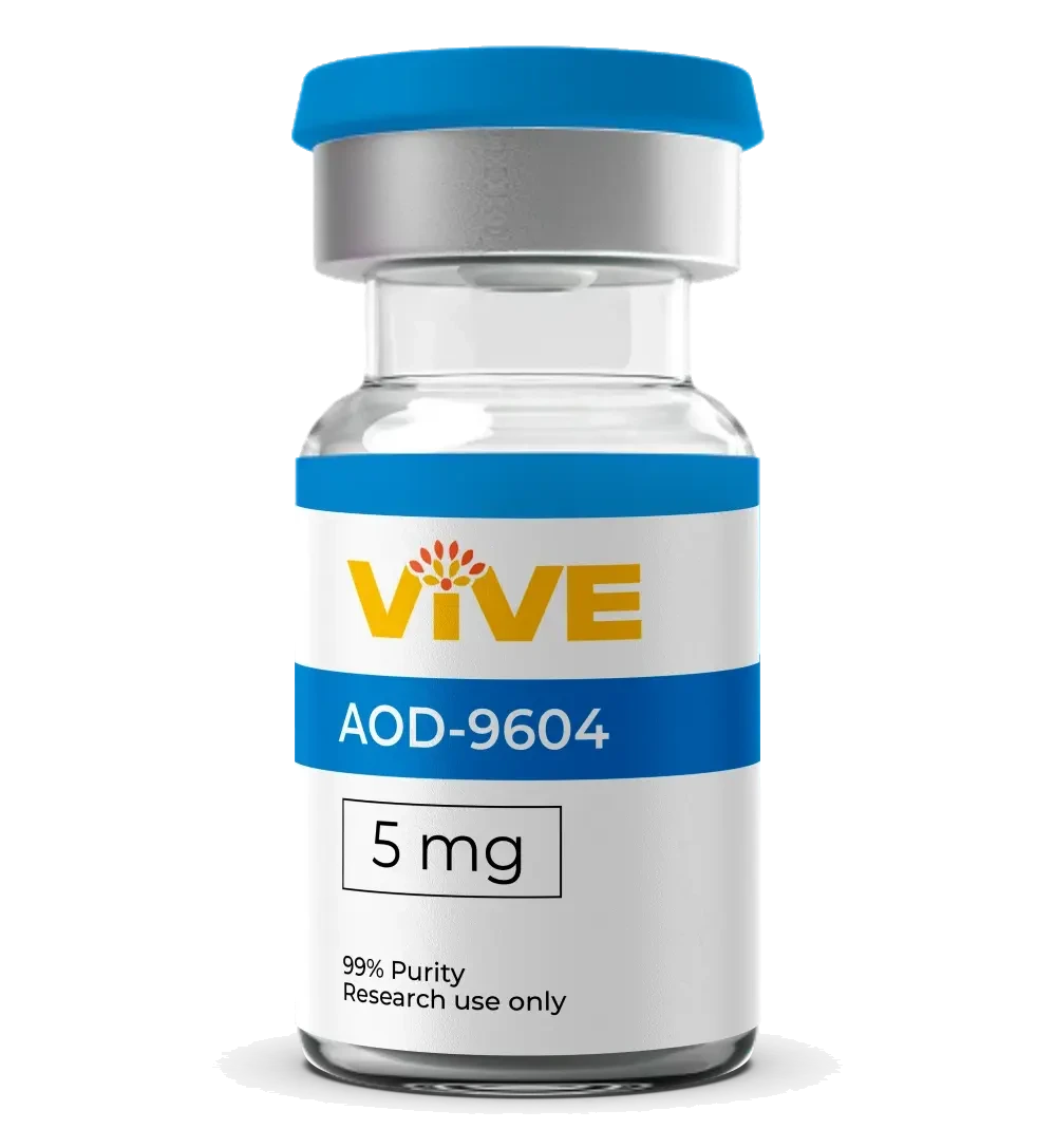 AOD-9604 research peptide vial