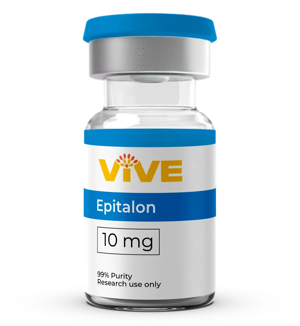 Epitalon research peptide vial