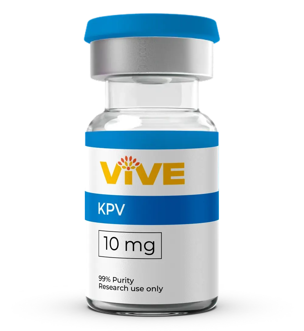 KPV research peptide vial