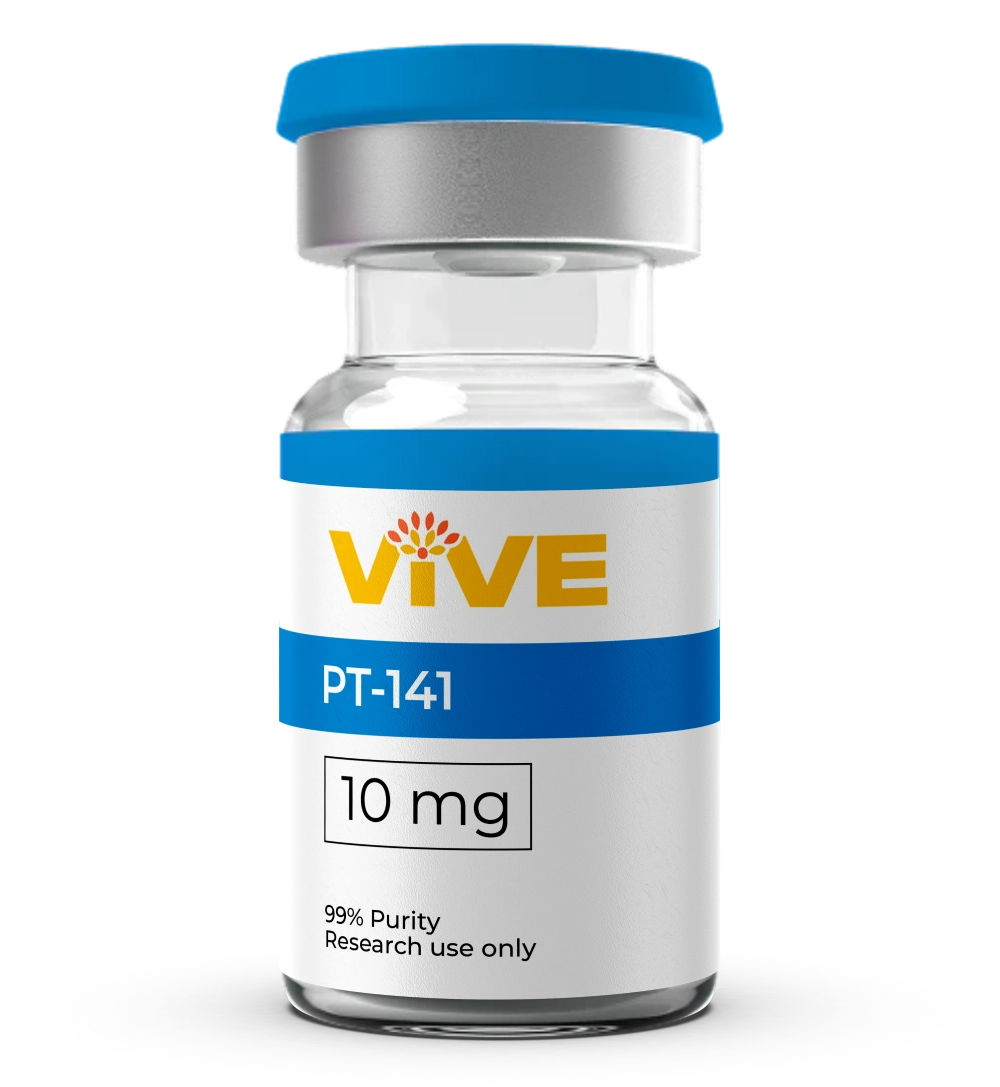 PT-141 research peptide vial