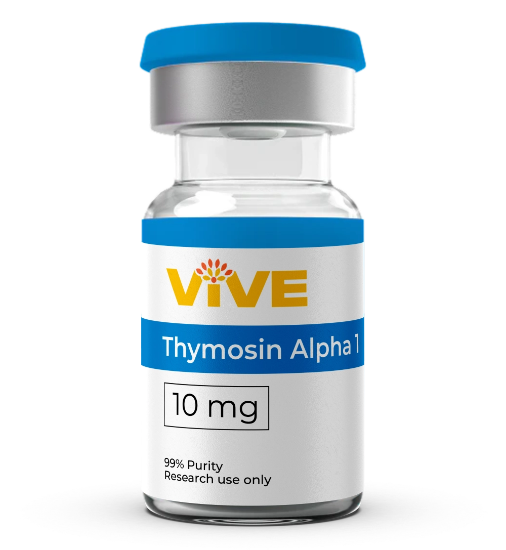 Thymosin Alpha 1 research peptide vial