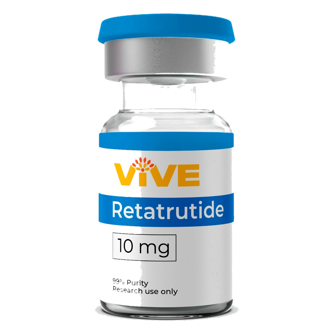 Retatrutide research peptide vial