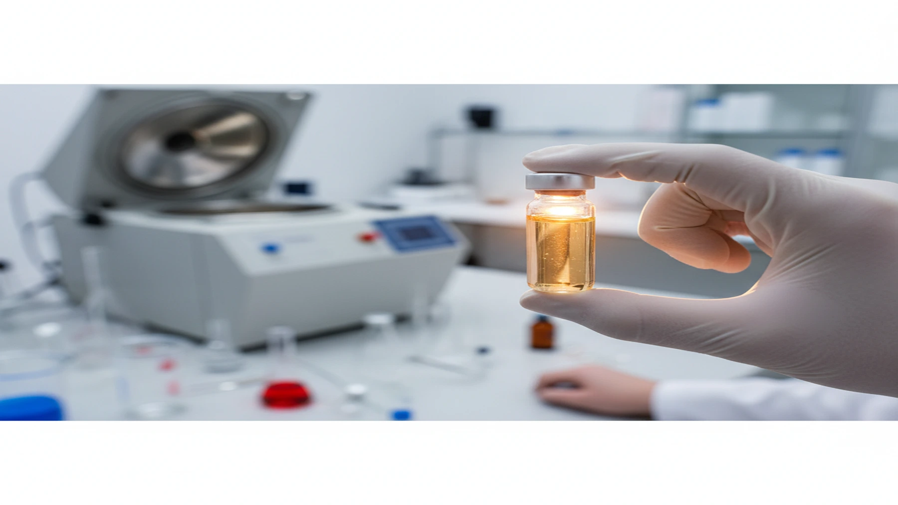 Research laboratory peptide vial analysis for IGF-1 LR3 studies