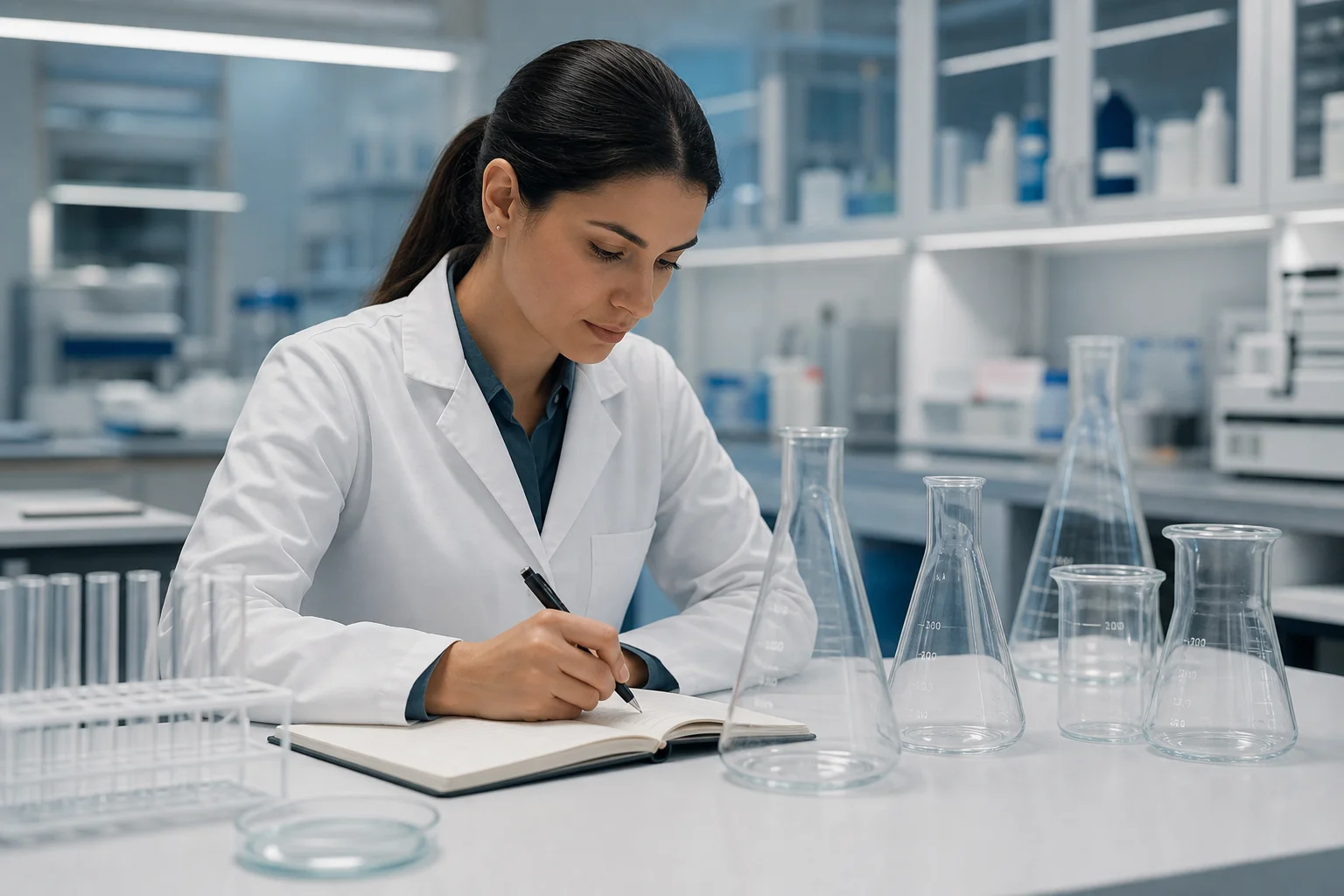 VivePeptides research vials with peptide degradation storage protocol in a laboratory setting