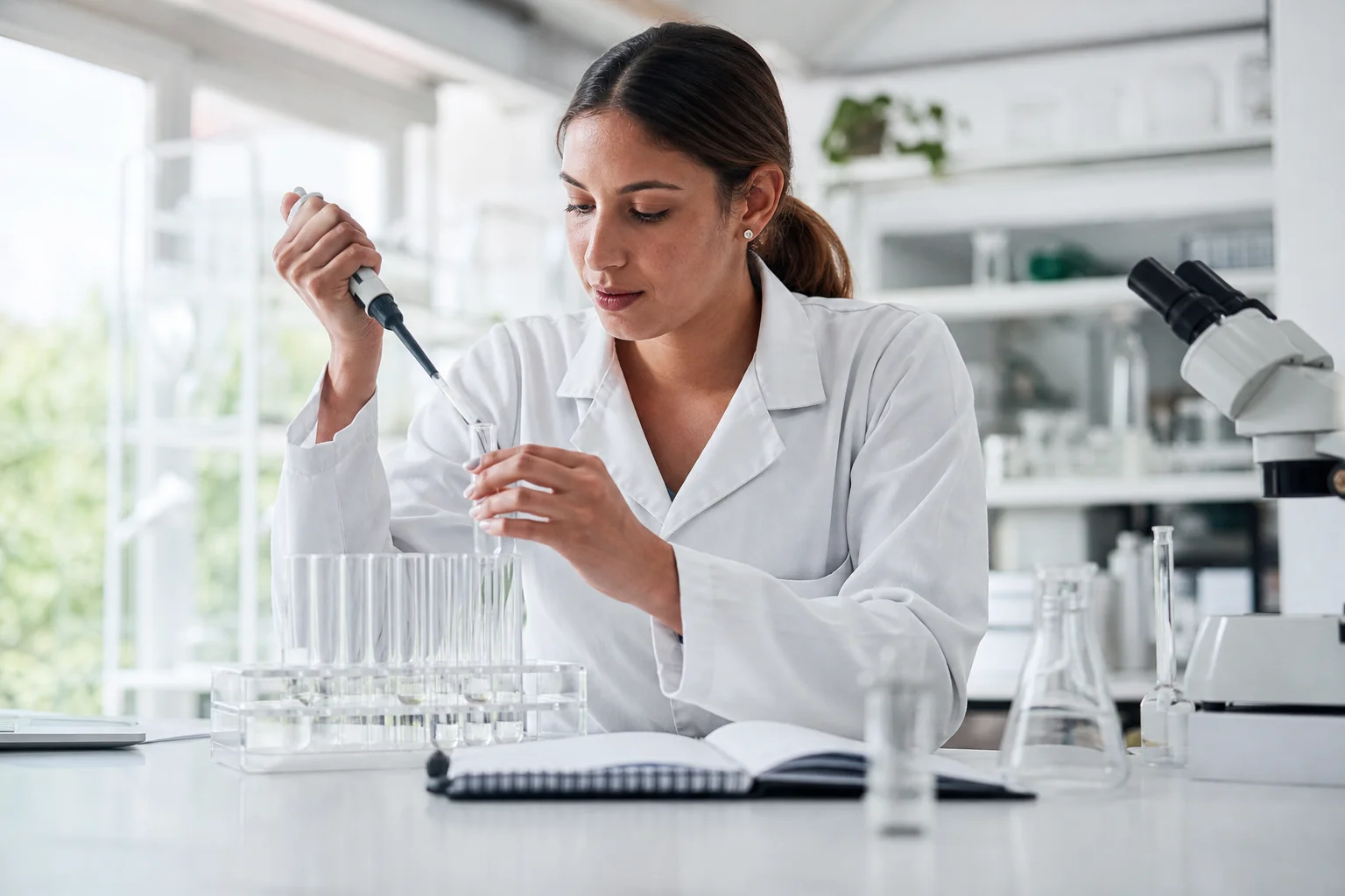Glutathione vs N-acetylcysteine research vials from VivePeptides displayed in a laboratory setting